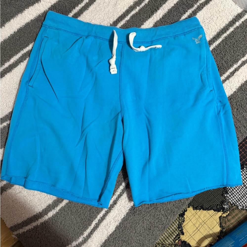 PRE-LOVED American Eagle Outfitters Bright Blue Athletic Shorts